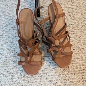 Brown Strappy Sandals